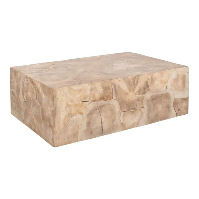 Mesa Centro Item Home DKD Home Decor Natural 76.5 x 40 x 120 cm 1