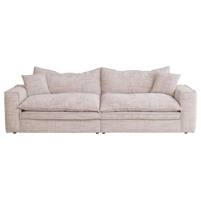 Sofa Romantico DKD Home Decor Beige 99 x 100 x 296 cm