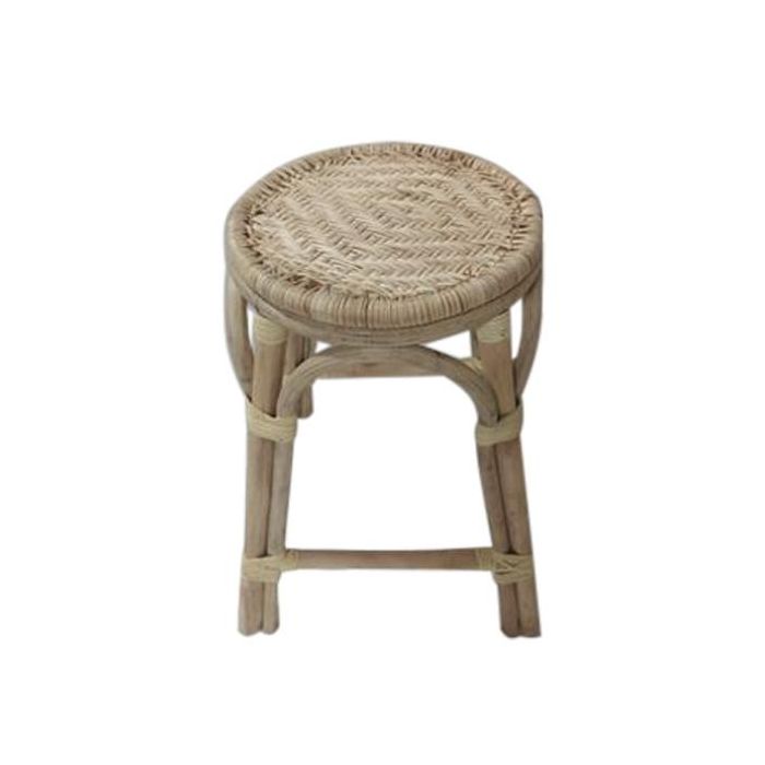 Taburete Balines DKD Home Decor Natural 37 x 49.5 x 37 cm