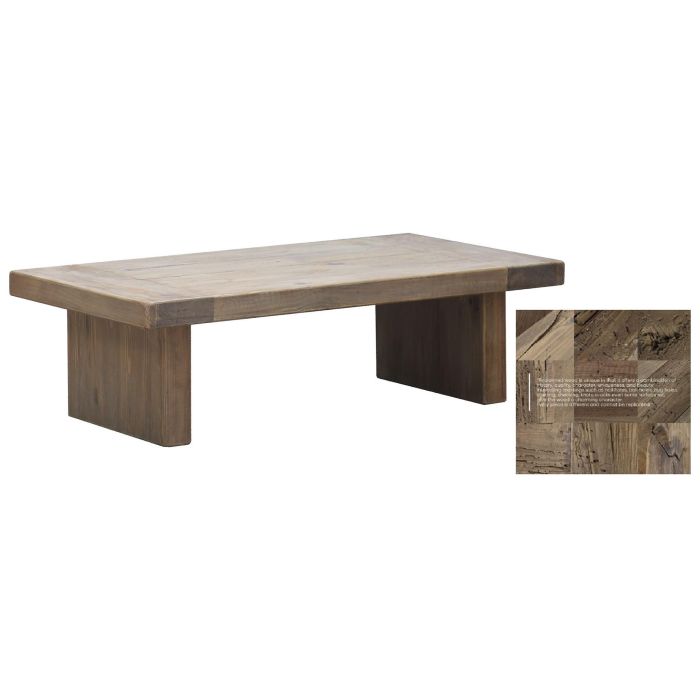 Mesa Centro Alpino DKD Home Decor Natural 70 x 34 x 135 cm