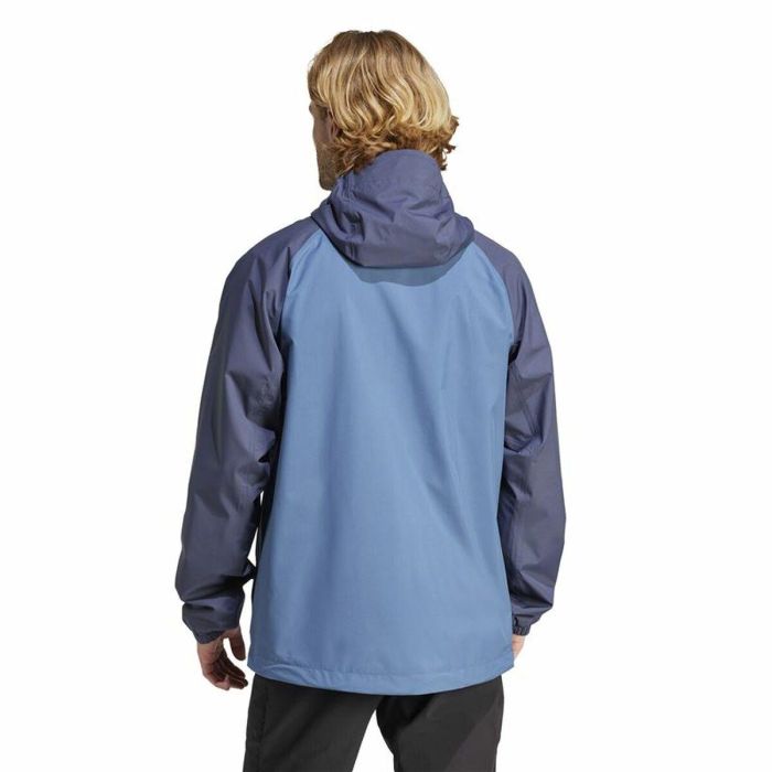 Chaqueta Deportiva para Hombre Adidas Multi 2L Rain Azul 3