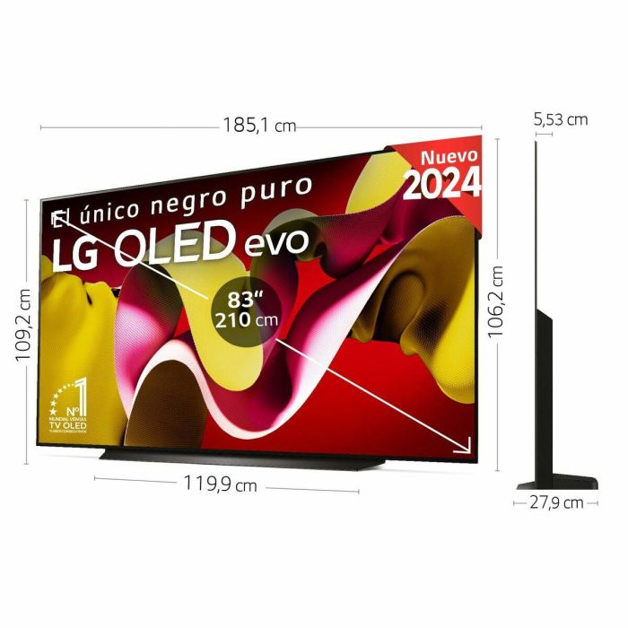 Smart TV LG OLED83C46LA 83 83" 4K Ultra HD OLED 33 Smart TV LG OLED83C46LA 83 83" 4K Ultra HD OLED 33