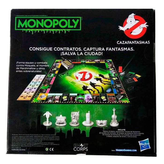 Juego Monopoly Ghostbusters 1 Juego Monopoly Ghostbusters 1