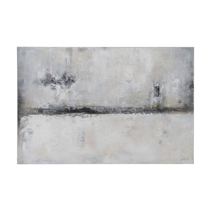 Cuadro Gris Abstracto 50 x 3 x 120 cm