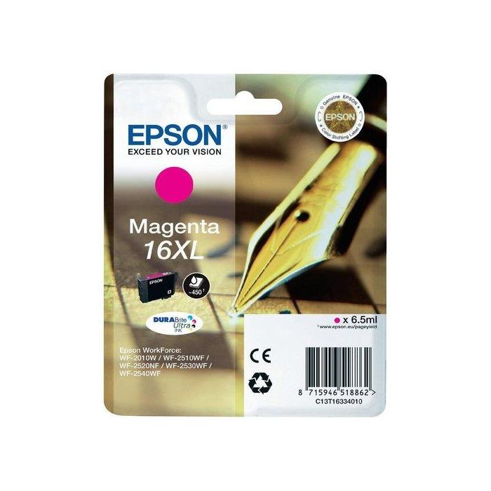 Epson DURABrite Ultra Ink Cartucho Magenta 16XL
