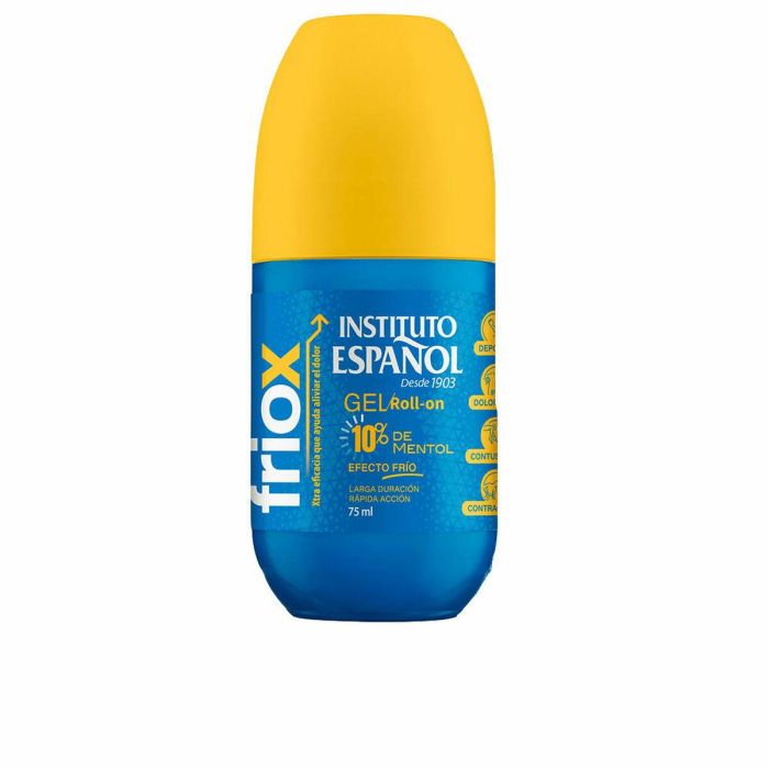 Instituto Español Friox Deo Gel Roll-on 75 ml con 10% Mentol para Alivio Rápido y Relajante Muscular