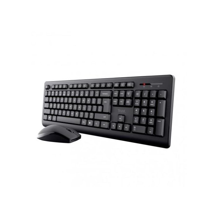Trust Combo Teclado + Ratón Inalámbrico Primo QWERTY Español Negro 1