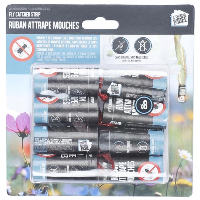 Je cherche une Idee Juego De 8 Cintas Atrapamoscas Antimoustique 2