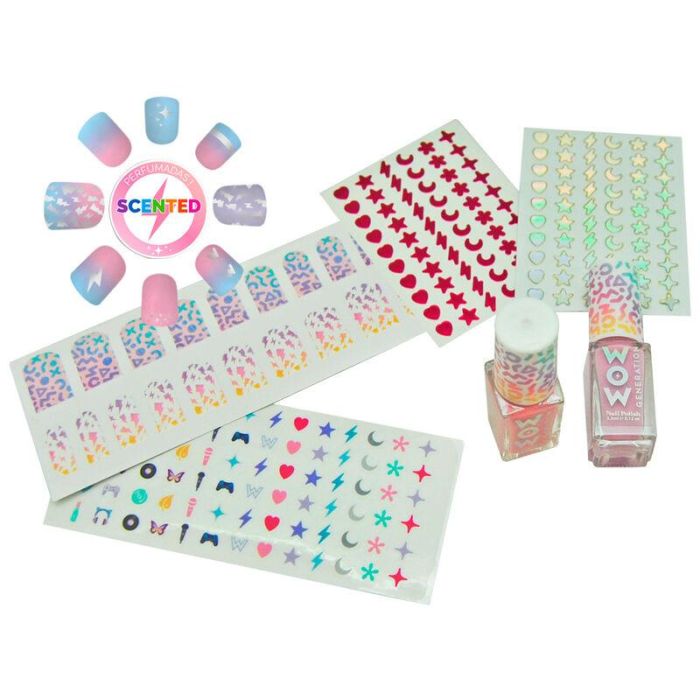 Set de manicura con uñas perfumadas wow generation 18,5x16x8,5 cm 1 Set de manicura con uñas perfumadas wow generation 18,5x16x8,5 cm 1