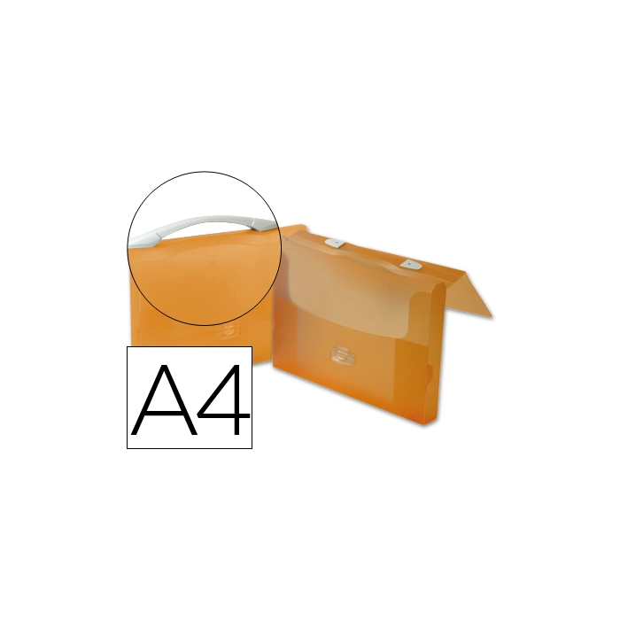 Beautone Carpeta Portadocumentos con Broche Polipropileno Din A4 Naranja Transparente 1.000 micras 0 Beautone Carpeta Portadocumentos con Broche Polipropileno Din A4 Naranja Transparente 1.000 micras 0