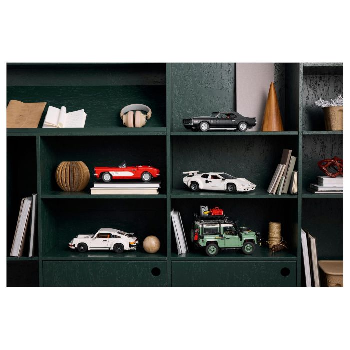 LEGO Icons Lamborghini Countach 5000 Quattrovalvole 10318 - Juego de Construcción de 1506 Piezas para Adultos