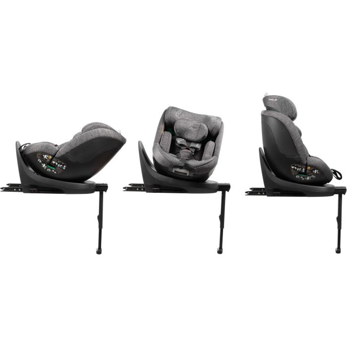 Silla de coche - BABYAUTO - Magna Plus - Grupo 0/1/2/3 - I-Size - 40/125 cm - Isofix - Giratoria 360° - Reclinable - Gris 2 Silla de coche - BABYAUTO - Magna Plus - Grupo 0/1/2/3 - I-Size - 40/125 cm - Isofix - Giratoria 360° - Reclinable - Gris 2