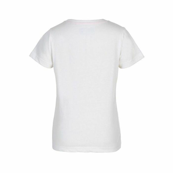 Camiseta de Manga Corta Infantil Kappa Quome K Blanco 2