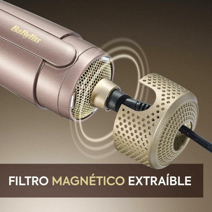 Cepillo Moldeador Babyliss AS95E Negro Champán 1000 W 5 Cepillo Moldeador Babyliss AS95E Negro Champán 1000 W 5