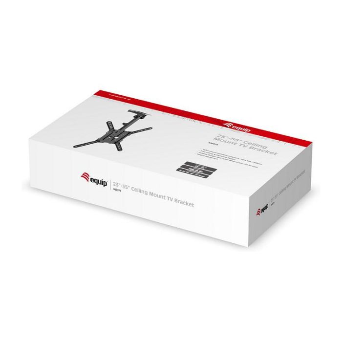 Equip Soporte Techo TV 650375 VESA 400x400 hasta 20kg para Pantallas 23"-55" 7