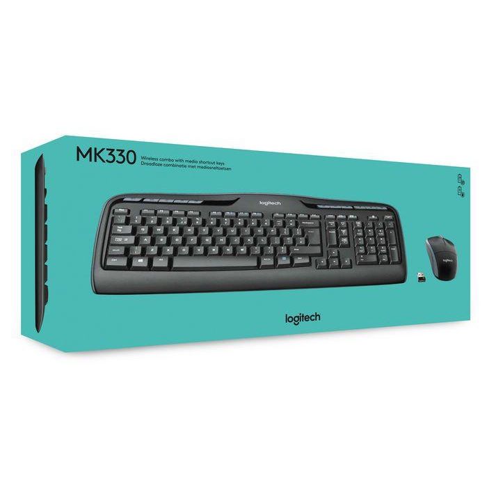 Logitech MK330 Combo Teclado y Ratón Inalámbrico – Acceso Directo Multimedia, Pilas Larga Duración, Diseño Plano y Silencioso 4 Logitech MK330 Combo Teclado y Ratón Inalámbrico – Acceso Directo Multimedia, Pilas Larga Duración, Diseño Plano y Silencioso 4