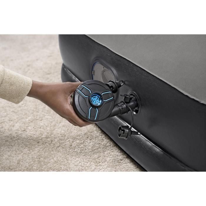 Colchón Hinchable - BESTWAY - 671BU - Tritech Queen - 2 plazas, bomba USB integrada, 2,03 m x 1,52 m x 36 cm 3 Colchón Hinchable - BESTWAY - 671BU - Tritech Queen - 2 plazas, bomba USB integrada, 2,03 m x 1,52 m x 36 cm 3