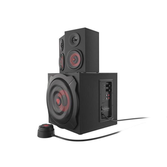GENESIS Helium 610BT Conjunto de Altavoces 2.1 Bluetooth 60W PC/Portátil Negro, Rojo GENESIS Helium 610BT Conjunto de Altavoces 2.1 Bluetooth 60W PC/Portátil Negro, Rojo