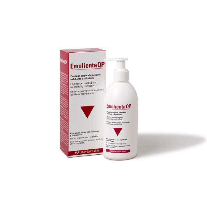 Emolienta Qp Emulsión Corporal Emoliente, Exfoliante E Hidratante 300 Ml 1 Emolienta Qp Emulsión Corporal Emoliente, Exfoliante E Hidratante 300 Ml 1