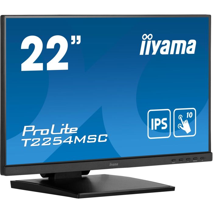 iiyama T2254MSC-B1AG Monitor 22" (55,9cm) FHD IPS Táctil 4ms 60Hz con Altavoces, HDMI DP, Negro 0 iiyama T2254MSC-B1AG Monitor 22" (55,9cm) FHD IPS Táctil 4ms 60Hz con Altavoces, HDMI DP, Negro 0