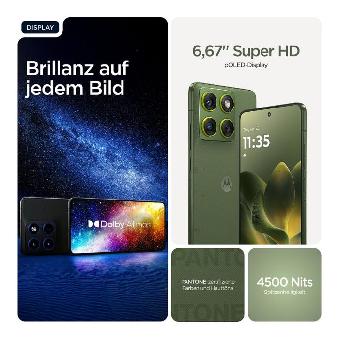 Motorola Edge 70 5G 12GB RAM 512GB Almacenamiento Bronze Green 9