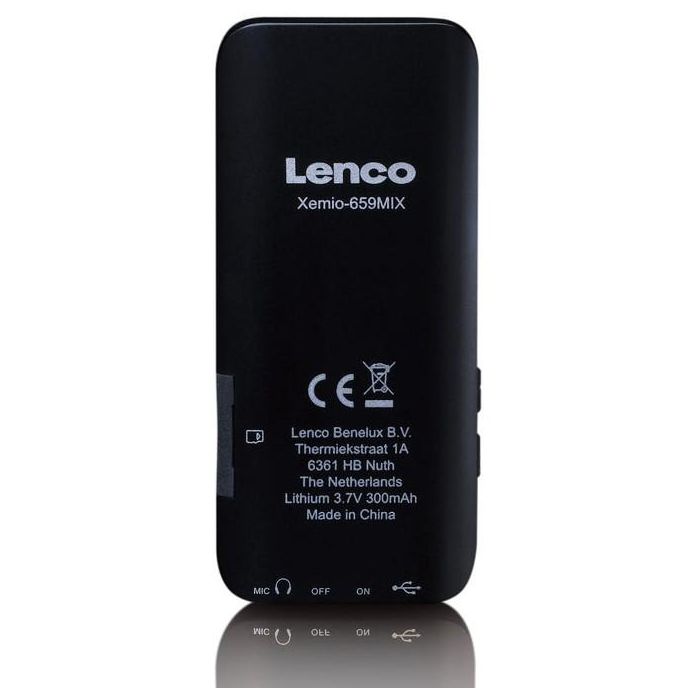 Lenco Xemio-659GY Schwarz-Grau 2