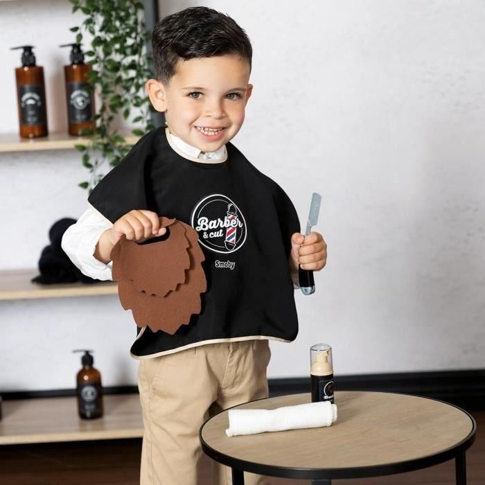 Smoby SMOB320163 Set de Barbero y Corte para Niños - Mi Primera Barba - Juego de Imitación 4 Smoby SMOB320163 Set de Barbero y Corte para Niños - Mi Primera Barba - Juego de Imitación 4