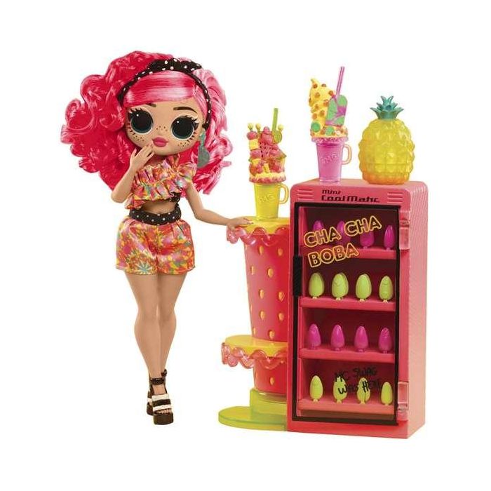 Muñeca l.o.l. surprise omg sweet nails con tienda de frutas pinky pops 31.75x21.92x26.27 cm 9