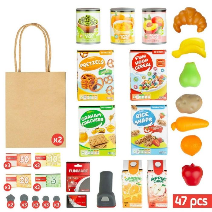 Supermercado de Juguete Funville Funmart 55,5 x 75 x 29 cm 1 Supermercado de Juguete Funville Funmart 55,5 x 75 x 29 cm 1