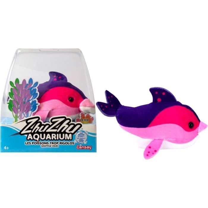 Lansay LAN3181860511220 Set de Acuario Zhu Zhu con personaje Nina la Delfina, juguete interactivo para +4 años Lansay LAN3181860511220 Set de Acuario Zhu Zhu con personaje Nina la Delfina, juguete interactivo para +4 años