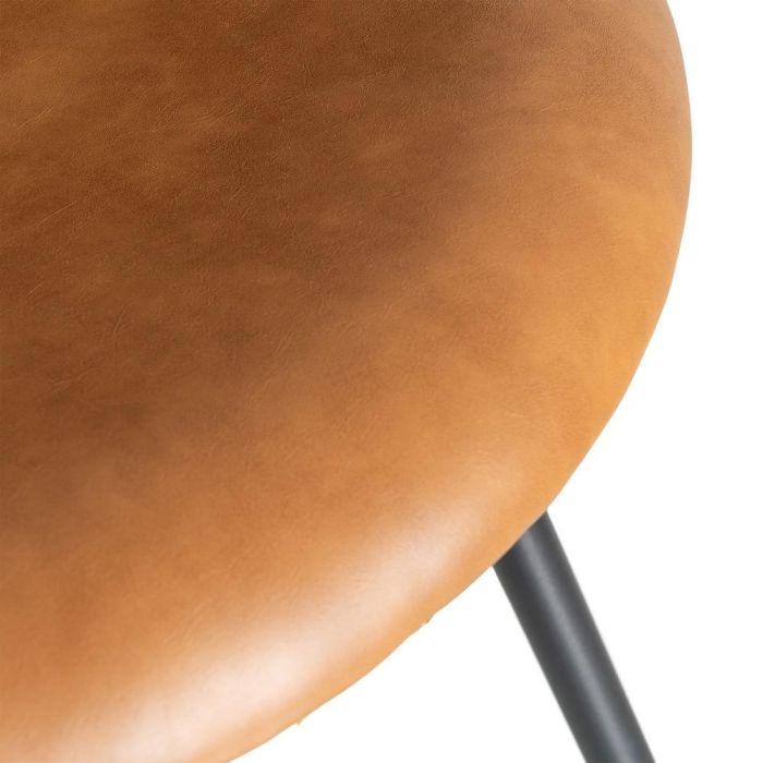 Silla Camel Metal / Simil Piel 53 X 51,50 X 76 cm