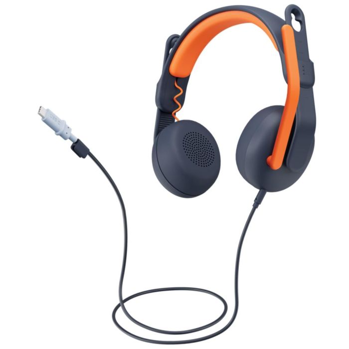 Auriculares Logitech Zone Learn Usb Tipo 1 Auriculares Logitech Zone Learn Usb Tipo 1