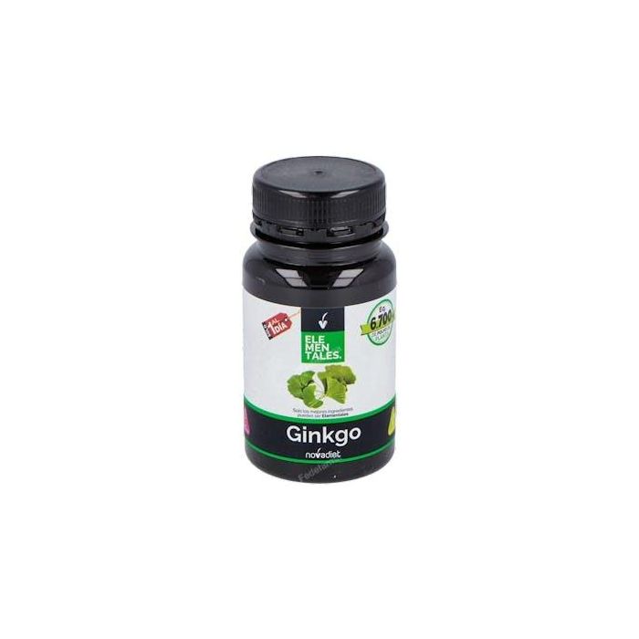 NOVADIET Ginkgo Biloba 30 Cápsulas: Mejora la Circulación Arterial, Venosa y Cerebral con Ginkgoflavonoides y Lactonas