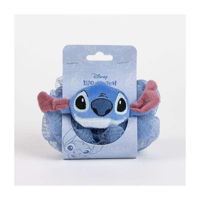 Cerdá Esponja 3D Stitch para Baño, Diseño Personaje Disney, Color Azul, Medidas 12x12x12 cm, Ideal para Niños +3 Años Cerdá Esponja 3D Stitch para Baño, Diseño Personaje Disney, Color Azul, Medidas 12x12x12 cm, Ideal para Niños +3 Años