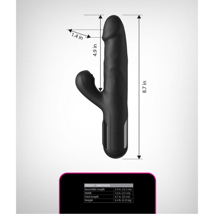 Vibrador anal Pipedream Fetish Fantasy Series Negro 2 Vibrador anal Pipedream Fetish Fantasy Series Negro 2