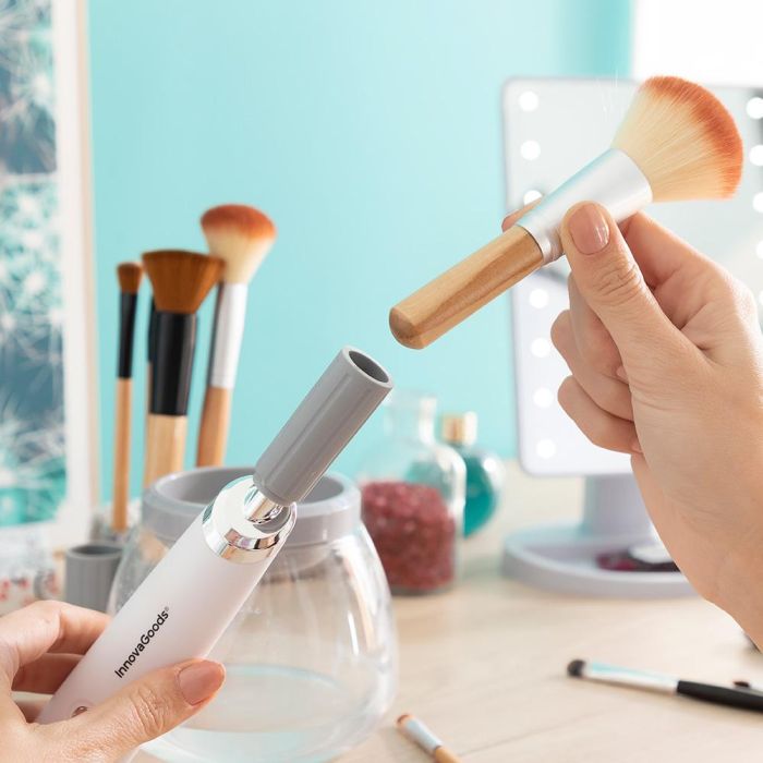 Limpiador y Secador Automático de Brochas de Maquillaje Maklin InnovaGoods 11