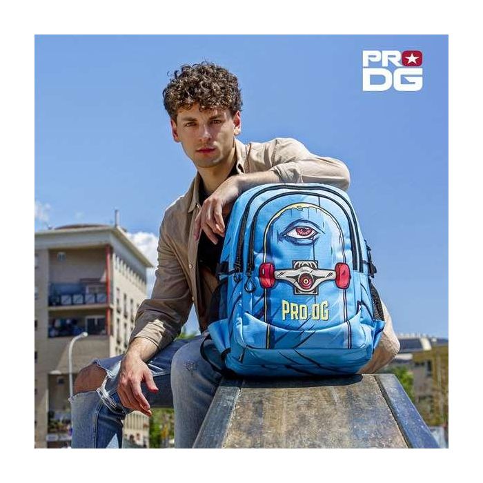 Karactermania Mochila PRODG Run. Plus FAN Eye 44x34x21 cm, Gran Capacidad, 3 Compartimentos, Repelente a Líquidos, Azul 5 Karactermania Mochila PRODG Run. Plus FAN Eye 44x34x21 cm, Gran Capacidad, 3 Compartimentos, Repelente a Líquidos, Azul 5