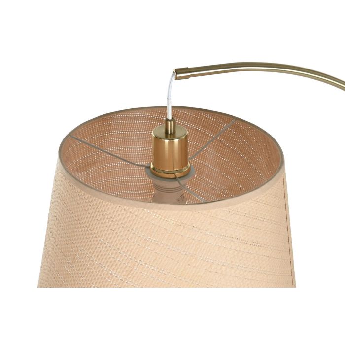 Lampara Pie Glam DKD Home Decor Dorado Beige 35 x 180 x 66 cm 2 Lampara Pie Glam DKD Home Decor Dorado Beige 35 x 180 x 66 cm 2