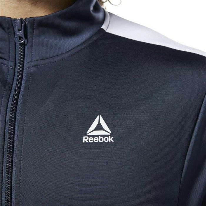 Chaqueta Deportiva para Hombre Reebok Essentials Linear Logo Azul oscuro 1