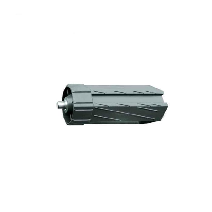 Schellenberg Contera sistema mini, unión eje octagonal y cojinete muro Ø40 x 105 mm, plástico negro