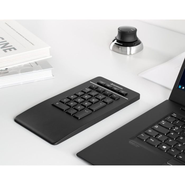3Dconnexion Numpad Pro - Teclado Numérico Inalámbrico Bluetooth/USB/RF, Compatible con Windows/Mac, Negro 4 3Dconnexion Numpad Pro - Teclado Numérico Inalámbrico Bluetooth/USB/RF, Compatible con Windows/Mac, Negro 4
