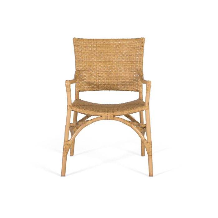 Sillas Rattan y Bambú GINER Y COLOMER - Lote de 2, Natural, Asiento 40x46cm 1