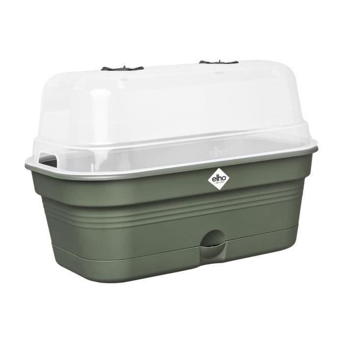 Bandeja de cultivo ELHO Green Basics Allin1 L - Verde - L 39 x B 23 x H 15 cm - cultivo y cosecha - 100% reciclado