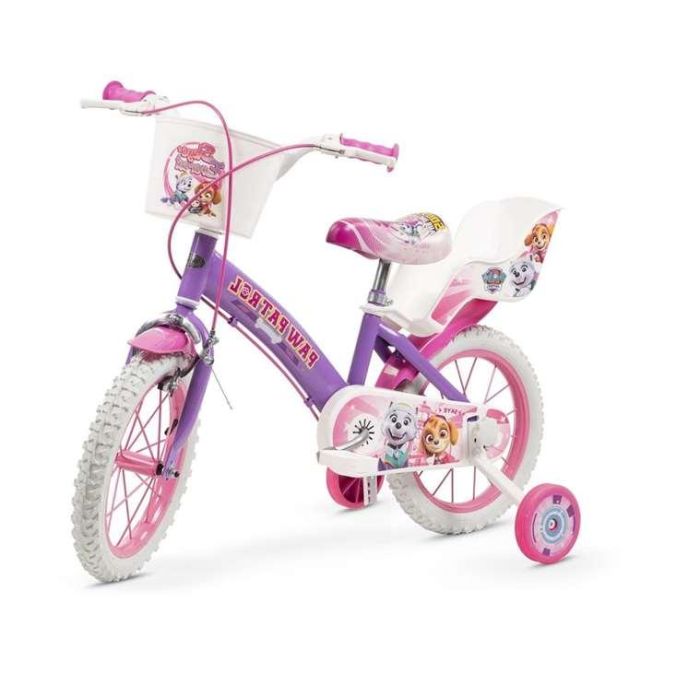 Toimsa Bicicleta Paw Patrol Niña 14" (4-6 Años) Color Morado 1