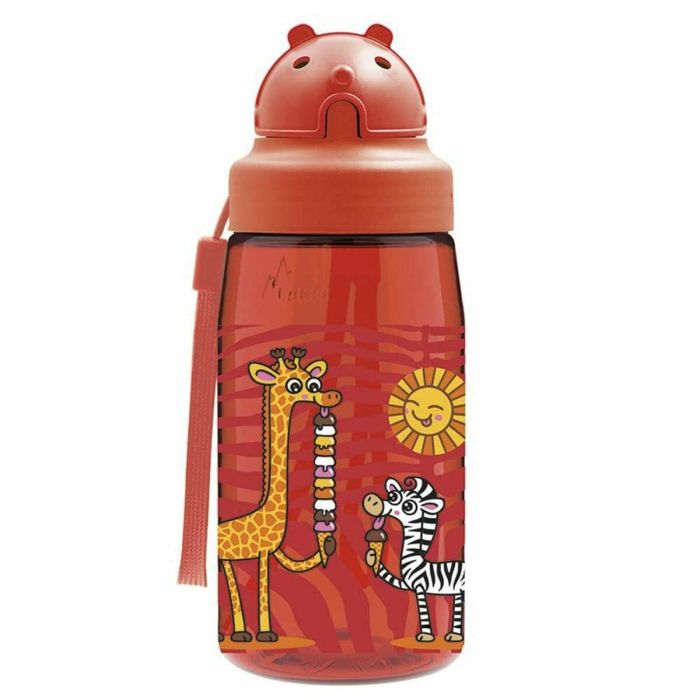 Botella de Agua Laken OBY Chupi Rojo (0,45 L) 7