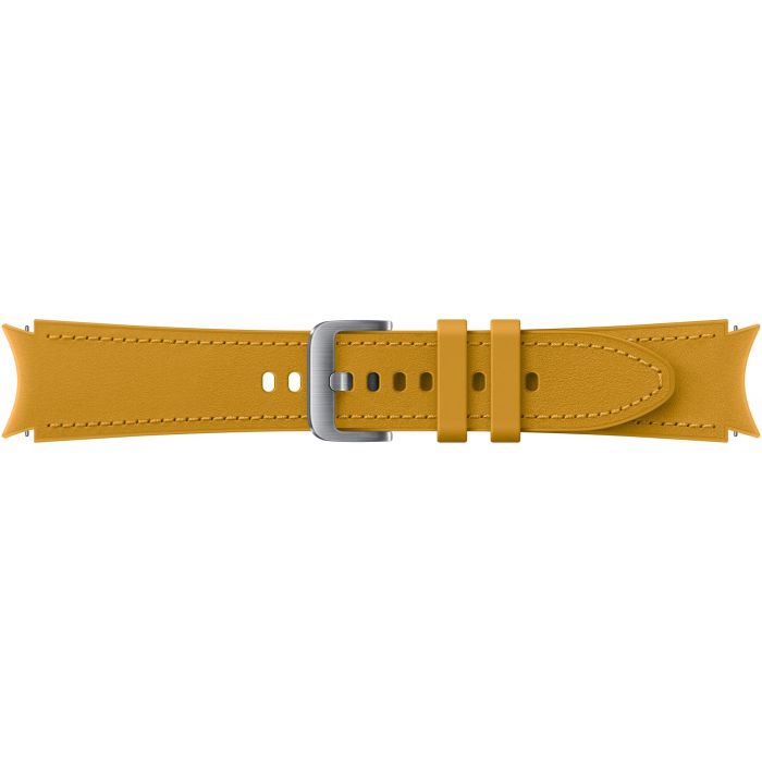 Samsung Hybrid Leather Band (20 mm, M/L) Correa para Smartwatch, color mostaza 2