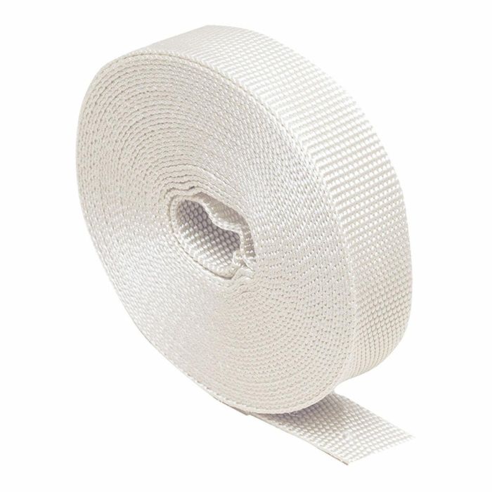 Edm Cinta persiana pr26, Blanco, Polipropileno, 18 mm x 6 m Edm Cinta persiana pr26, Blanco, Polipropileno, 18 mm x 6 m
