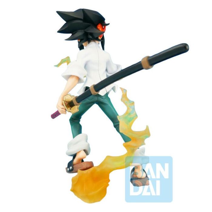 Ichibansho Figura Shaman King Yoh Asakura con base de exposición 2 Ichibansho Figura Shaman King Yoh Asakura con base de exposición 2