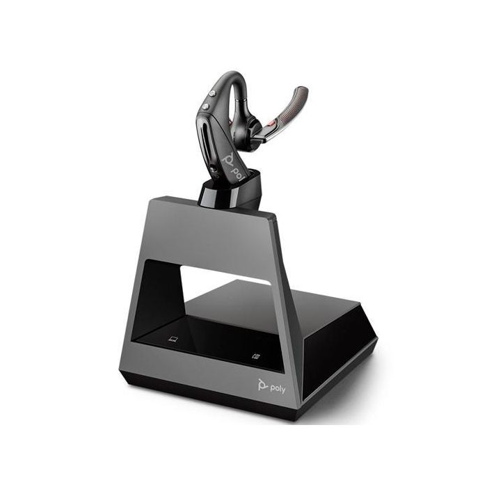 Hp Poly Auricular Voyager 5200 Office Monoaural C- Micrófono Usb-A Bluetooth Negro Hp Poly Auricular Voyager 5200 Office Monoaural C- Micrófono Usb-A Bluetooth Negro