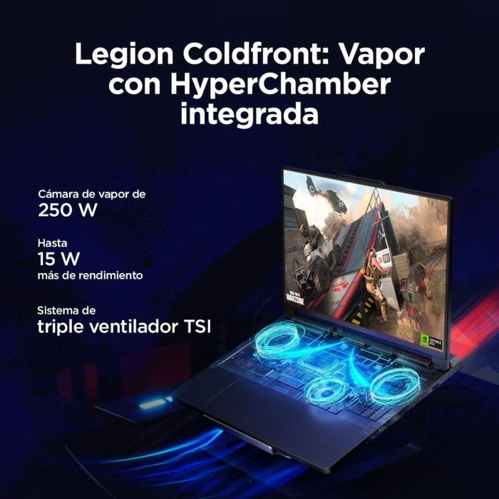 Laptop Lenovo 83F500C1SP 16" 64 GB RAM 2 TB SSD intel core ultra 9 275HX Qwerty Español 20